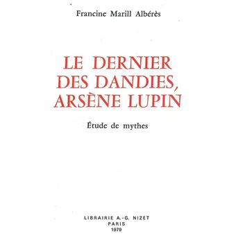 Le Dernier des dandies, Arsène Lupin