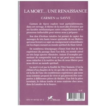 La mort... Une renaissance