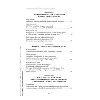 Histoire des modernisations agricoles au XXe siècle