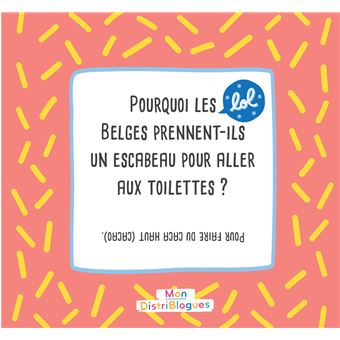 Mon distriblagues - Méga cracra