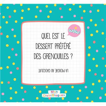 Mon distriblagues - Méga cracra