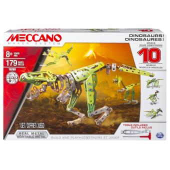 Dinosaures Meccano 10 modèles