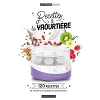 Lagrange Yaourtiere-Fromagere Ligne avec pot pour spécialités laitières  protéinées, goupillon et entonnoir 459605