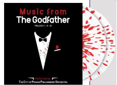 Godfather Trilogy I II III Vinyle Rouge et Gris