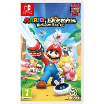 Vu à la FNAC Mario-et-Les-Lapins-Cretins-Kingdom-Battle-Nintendo-Switch