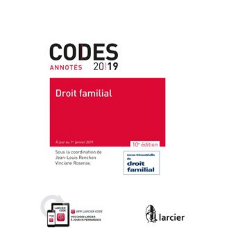 Code annoté - Droit familial - 2019