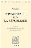 Commentaires sur la République - Dissertations VII-XIV (République IV-IX)