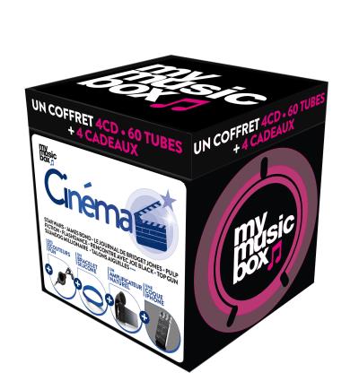 My music box - Cinéma - 4 CD - Inclus 4 cadeaux