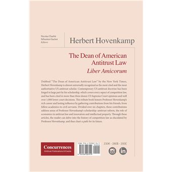 Herbert Hovenkamp Liber Amicorum