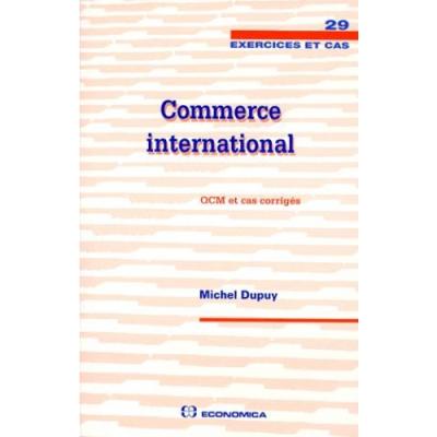 Commerce international qcm et cas corriges