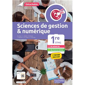 Objectif Bac SDGN 1re STMG (détachable) - Éd. 2025