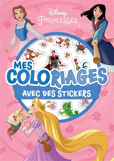 Raiponce mes coloriages avec stickers