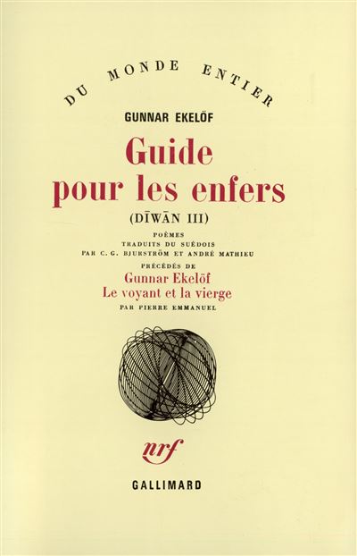Guide pour les enfers - Gunnar Ekelöf - (donnée non spécifiée)