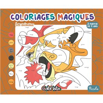 Coloriages magiques - Les animaux