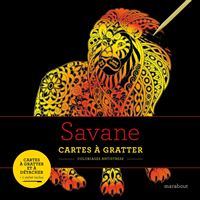 Livres à gratter : Savanes