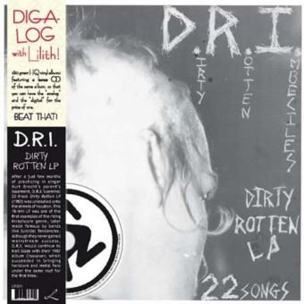 Dirty rotten lp - 180gr - Inclus CD - D.R.I. - Vinyle album - Achat ...