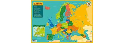 Sous-main d'apprentissage - Europe