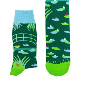 Chaussettes Curator Socks Claude Monet Water Lily Pond