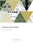 Annales des sciences naturelles