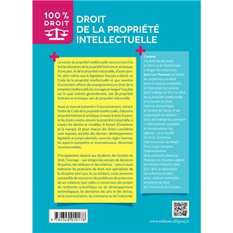 Droit de la propriété intellectuelle - 3e édition