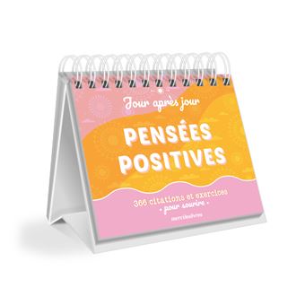 Calendrier Jour après jour - Mes pensées positives
