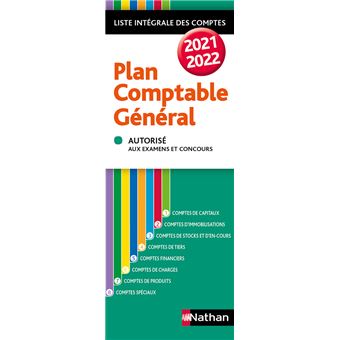 Plan Comptable General 21 22 Broche Collectif Achat Livre Fnac