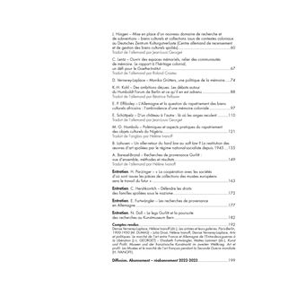 Spoliations, provenances et restitutions en Allemagne