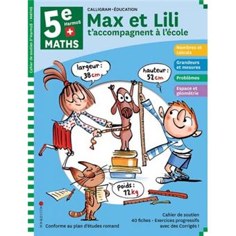 Max et Lili 5ème Harmos - Maths