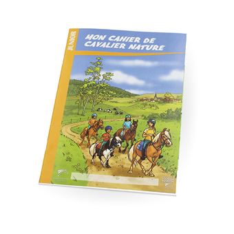 Mon cahier de cavalier nature junior