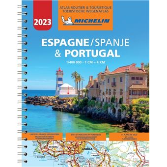 Espagne & Portugal 2023 - Atlas Routier et Touristique