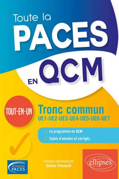 Toute la paces en qcm l'integrale
