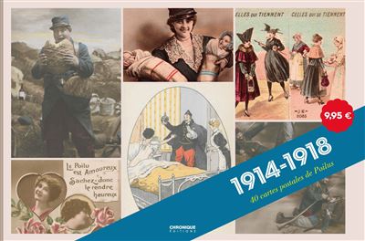 1914-1918:40 cartes postales de poilus