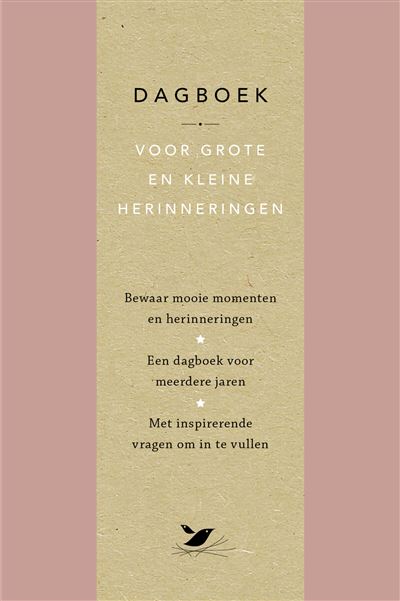 Dagboek voor grote en kleine herinneringen