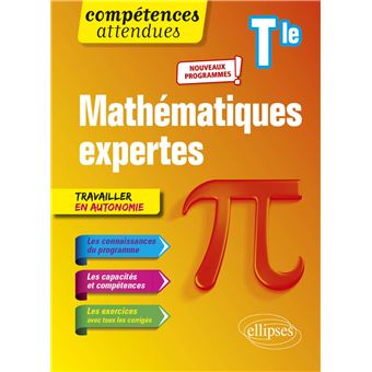 Mathématiques expertes - Terminale - nouveaux programmes