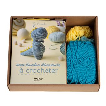 Mon doudou dino à crocheter