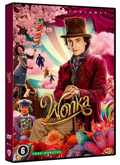 Wonka DVD - Précommande & date de sortie