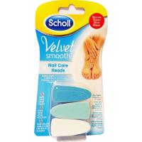 SCHOLL VELVET SMOOTH ELECTRONIC NAIL CARE REFILL