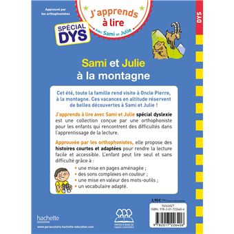 Sami et Julie- Spécial DYS (dyslexie) Sami et Julie à la montagne