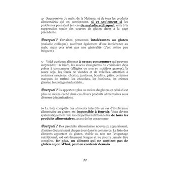 Le régime sans gluten