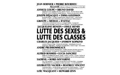 Lutte des sexes, lutte des classes