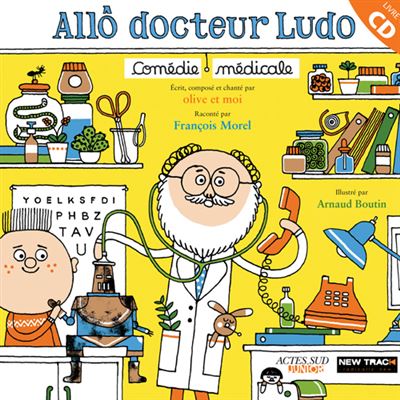 Allô docteur Ludo -  Olive Et Moi - Livre CD