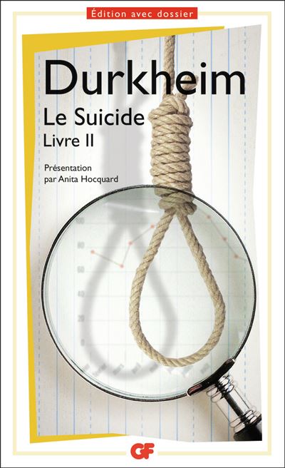 Le Suicide Livre II - Poche - Emile Durkheim - Achat Livre Ou Ebook | Fnac