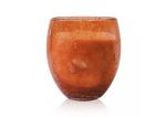 Bougie verre soufflé perle terracotta 720 Gr