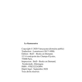 Le Kamasutra