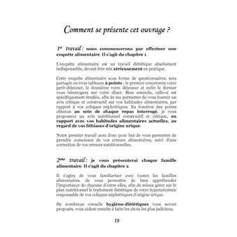 Quelle alimentation pour les coliques néphrétiques d'acide urique ?