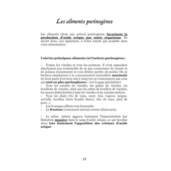 Quelle alimentation pour les coliques néphrétiques d'acide urique ?