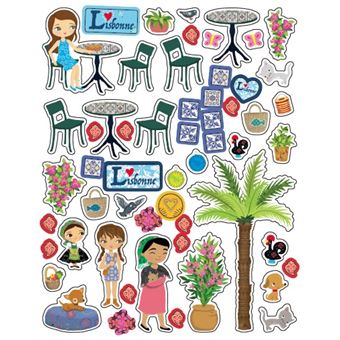 Minimiki - Ma ville à décorer - Rosa à Lisbonne