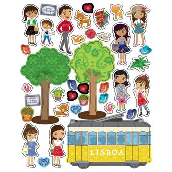 Minimiki - Ma ville à décorer - Rosa à Lisbonne