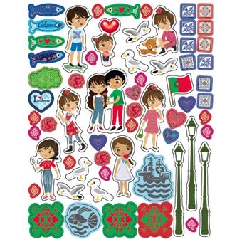 Minimiki - Ma ville à décorer - Rosa à Lisbonne