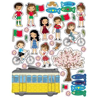 Minimiki - Ma ville à décorer - Rosa à Lisbonne